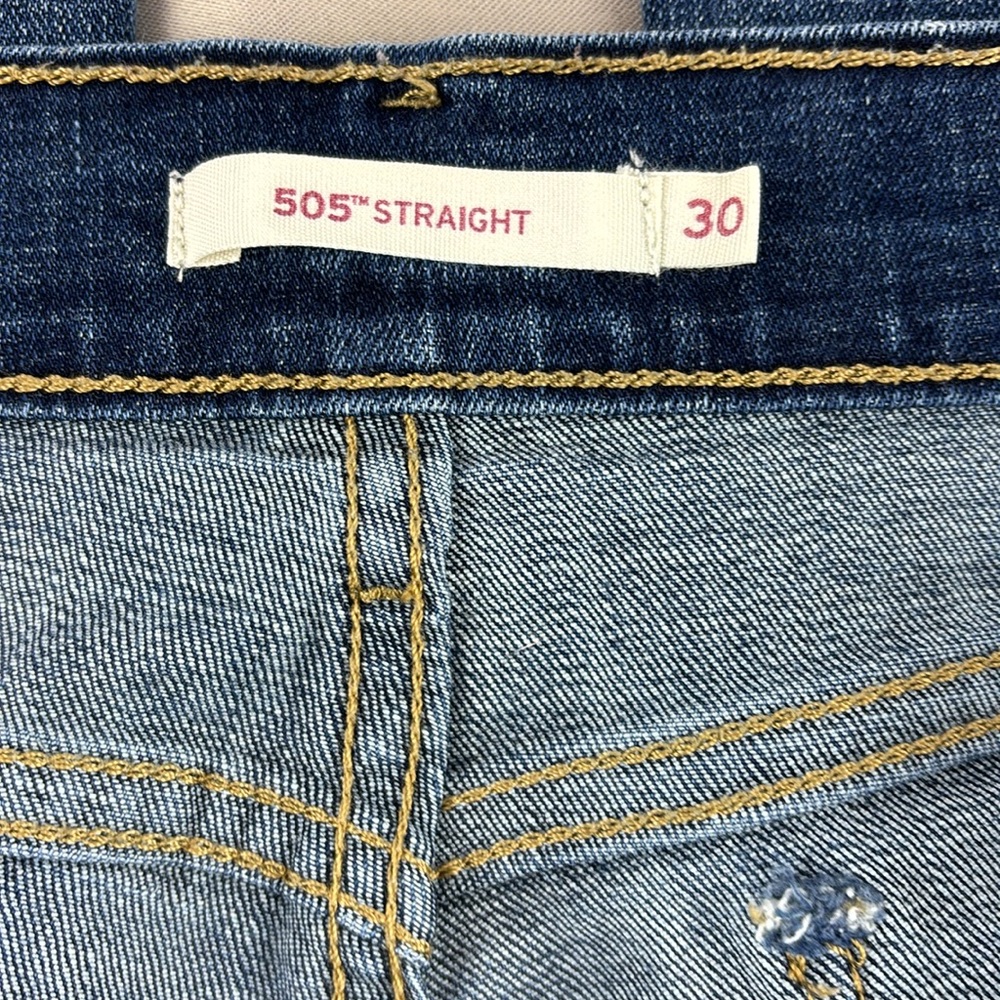 Levi’s 505 Straight sz 30x32 - Picture 5 of 10